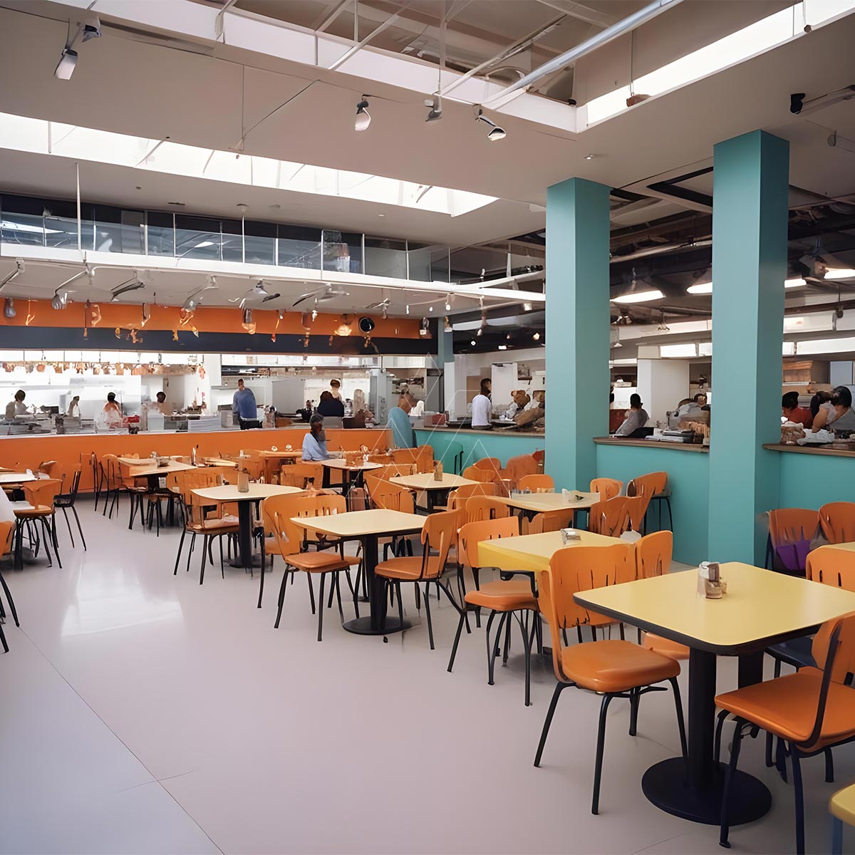 Food Court Interior Design