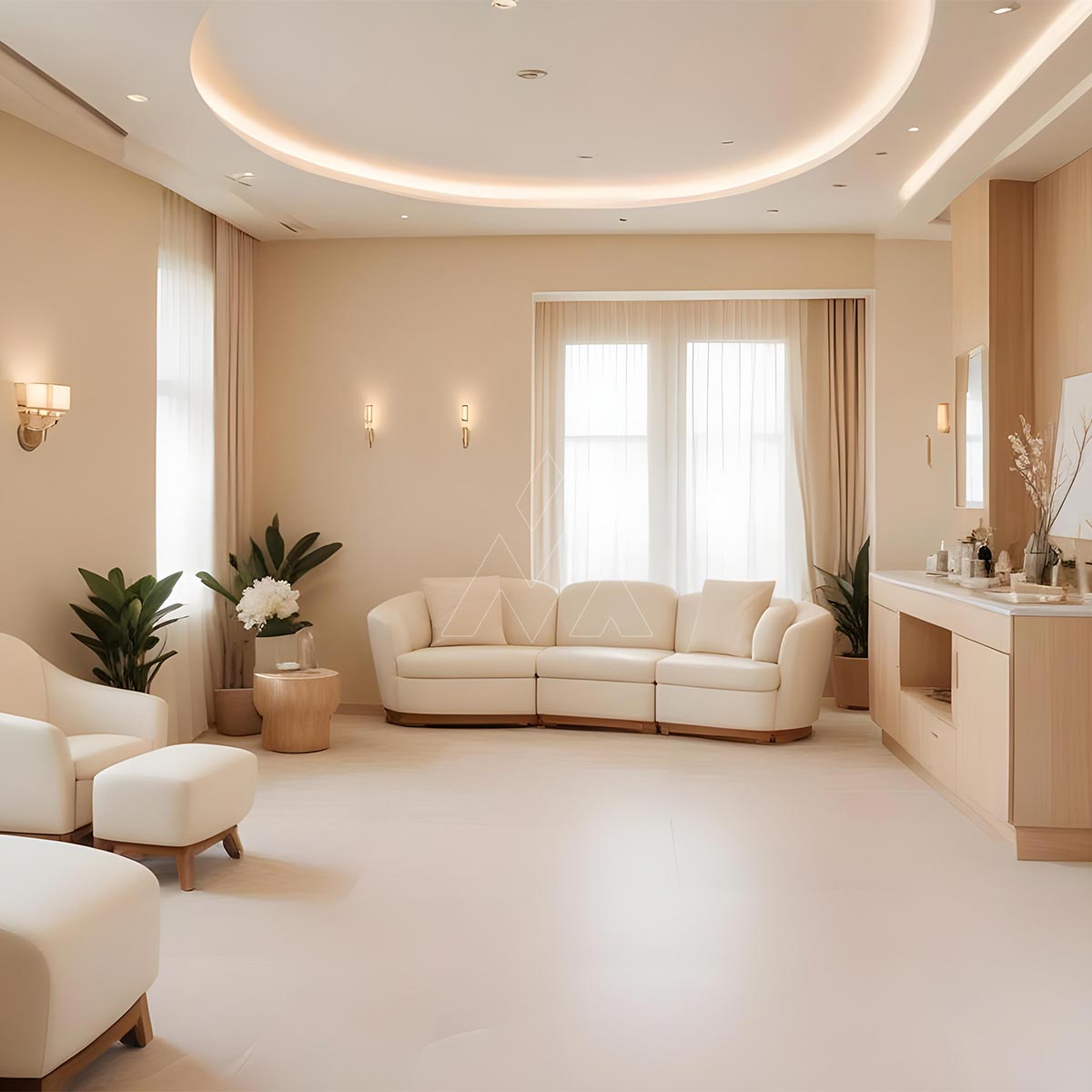 Spa & Beauty Parlor Interior