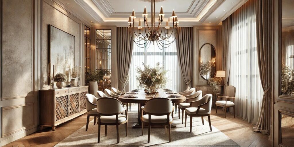 Dining Room Interior Design in Bangladesh