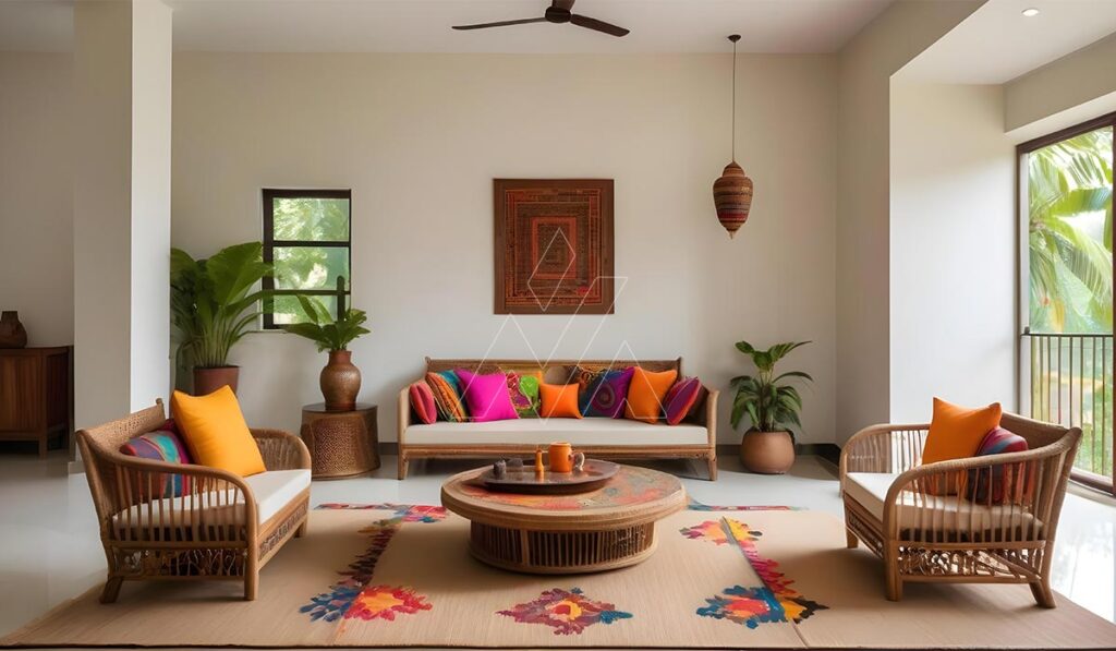 Living Room Interior Design in Bangladesh