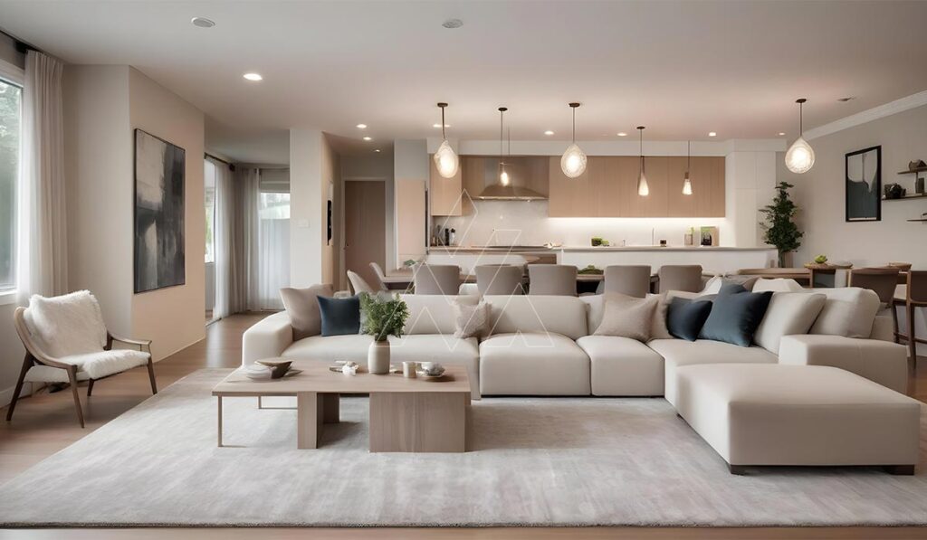 Living Room and Dining Room Combination