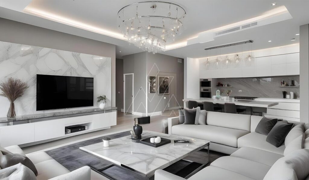 Modern Duplex House Interior